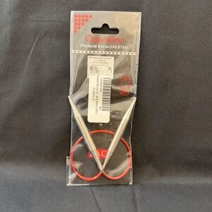 ChiaoGoo Red Lace Circular Knitting Needles US 15 10mm 16 inch 40cm 7016-15 SS